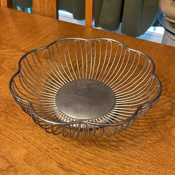 Vintage Other - Vintage Silver Plated Basket by Godinger Vintage Silver Plated Decorative Bowl
